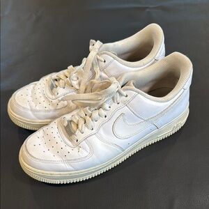 Nike Air Force 1 low AF1 Shoes Triple White 315115 Women’s Size 9/ mens 7.5